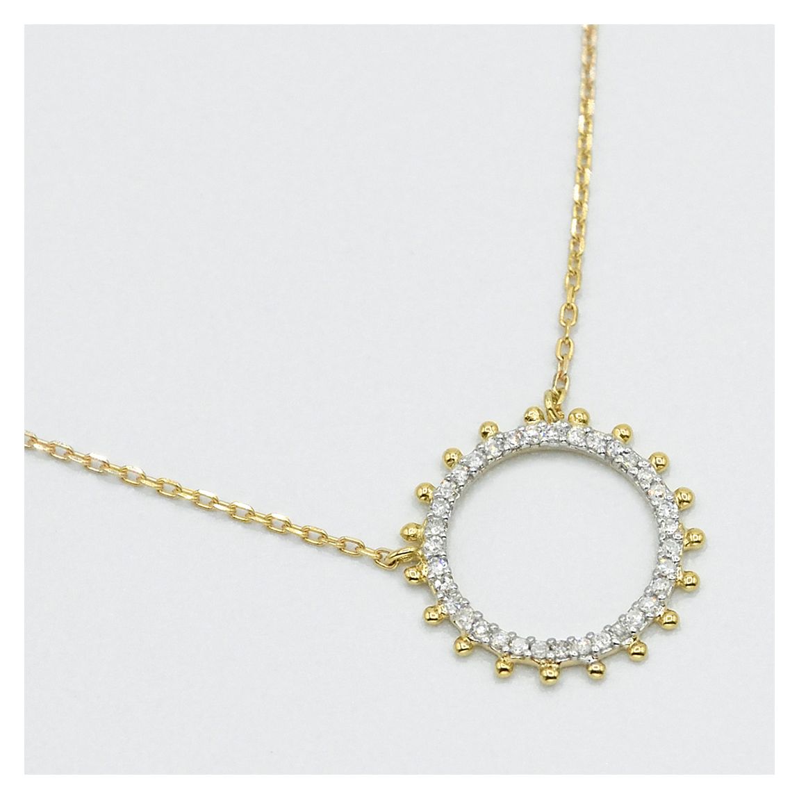 Gold Assia Necklace main product photo