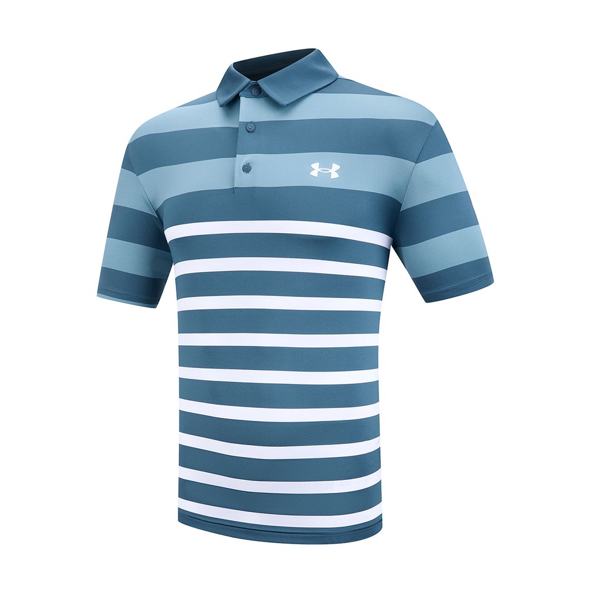 Blue/White Under Armour Playoff 3.0 Polo main product photo