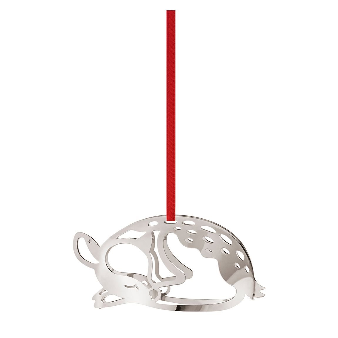 Deer Holiday Ornament Palladium Plated main product photo