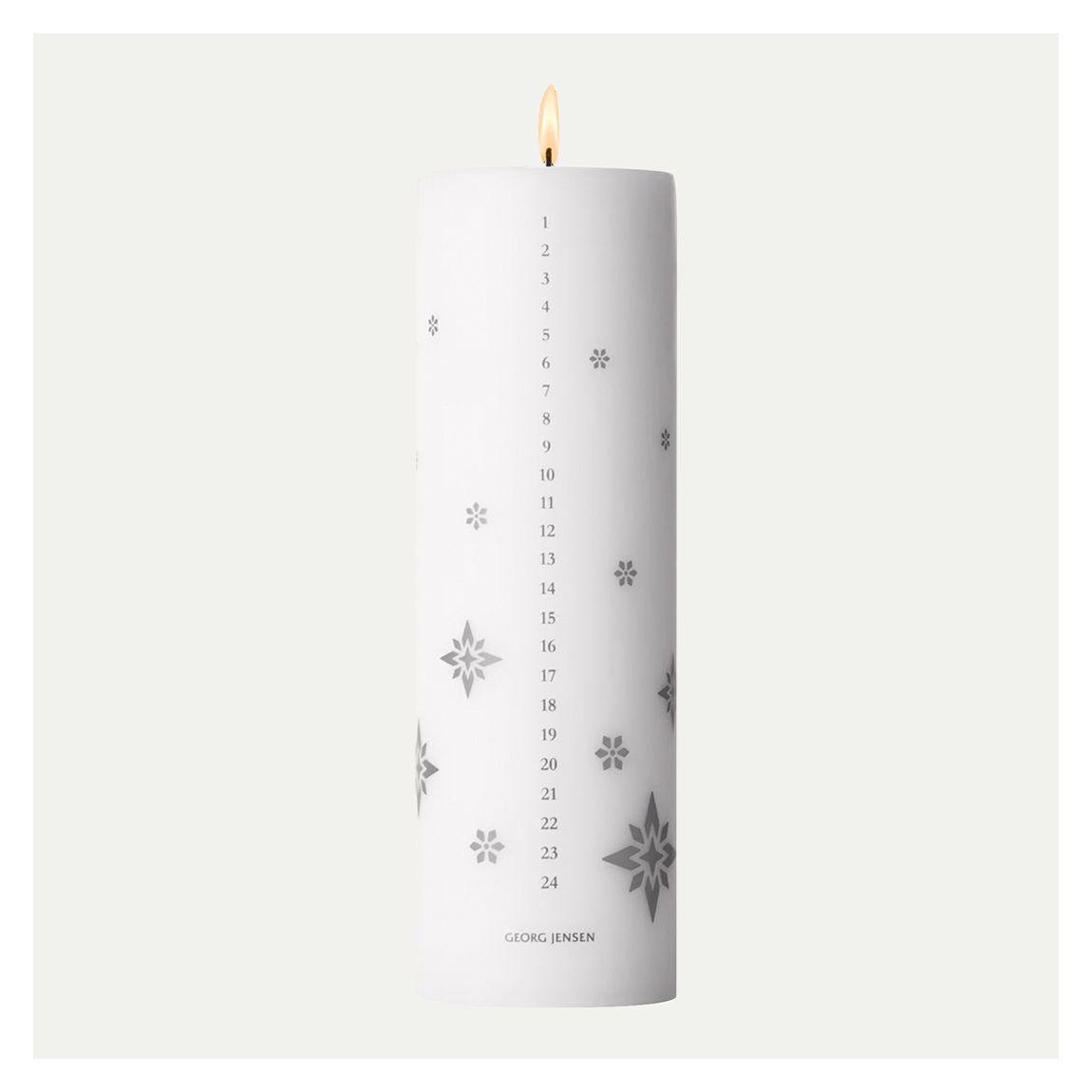 Advent Calender Candle Silver main product photo