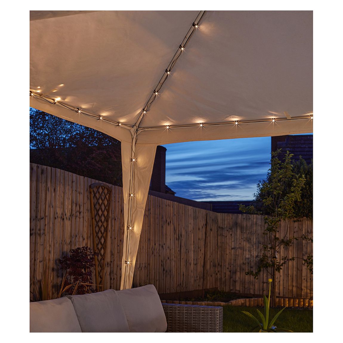 Gazebo Solar String Lights - 140 LED main product photo