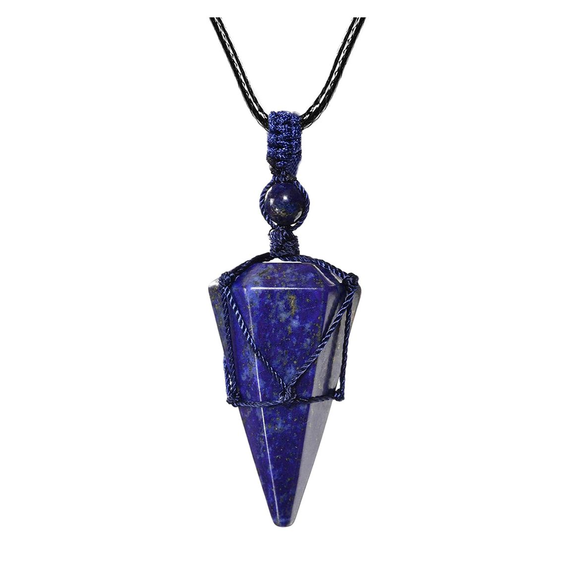 Blue Lapis Spear Necklace main product photo