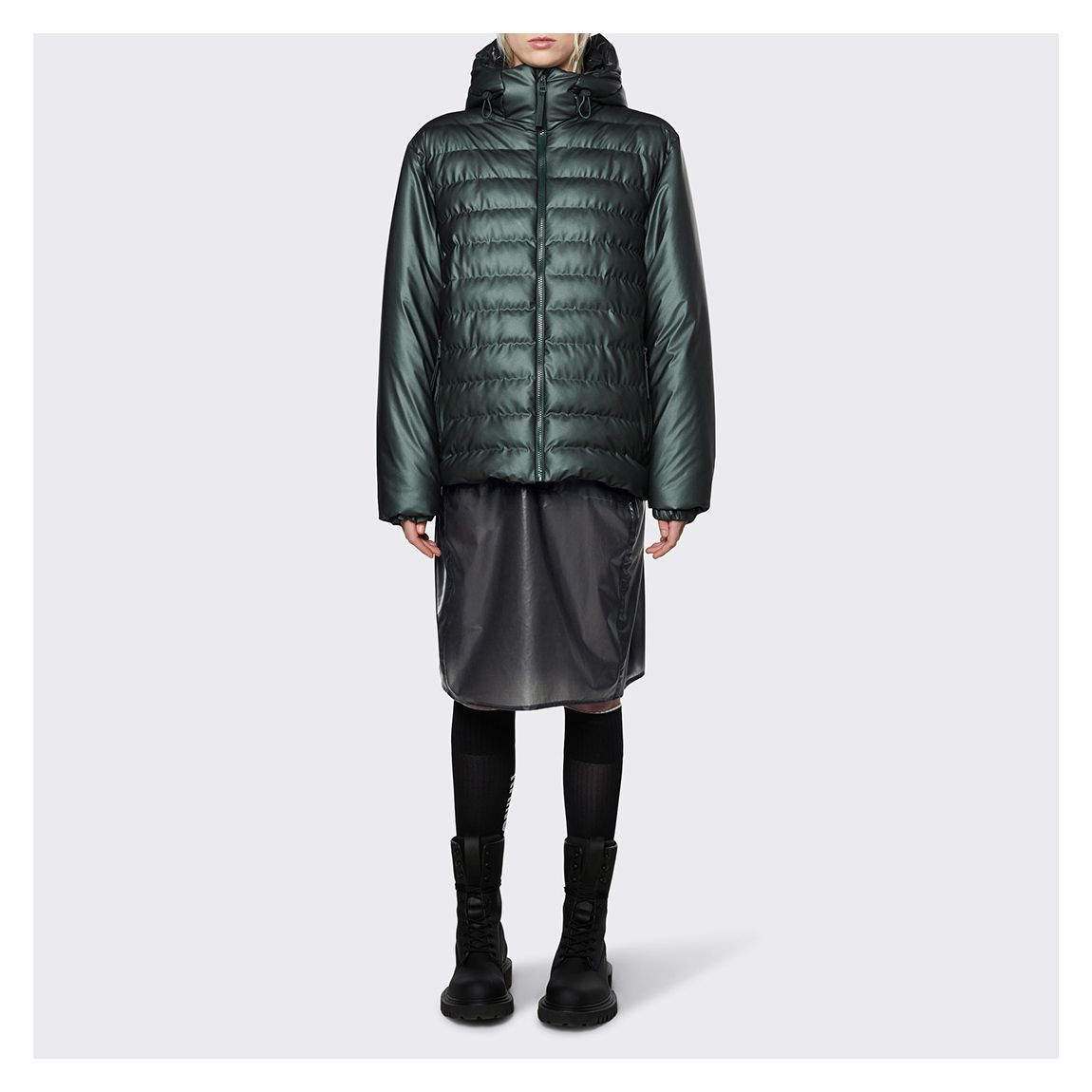 Silver Pine Unisex Waterproof Trekker Hooded Jacket main product photo