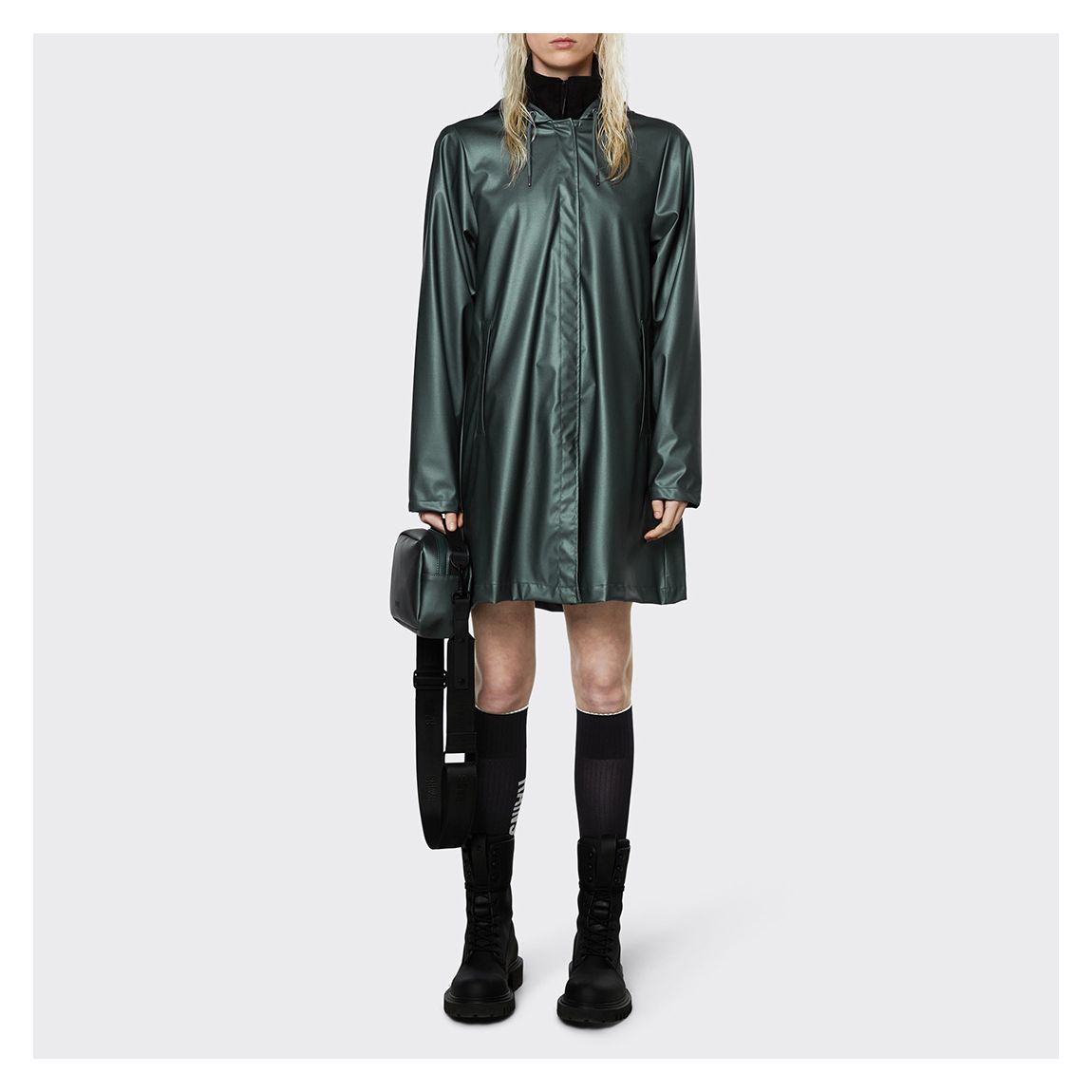 Silver Pine Unisex Waterproof A Line Jacket main product photo