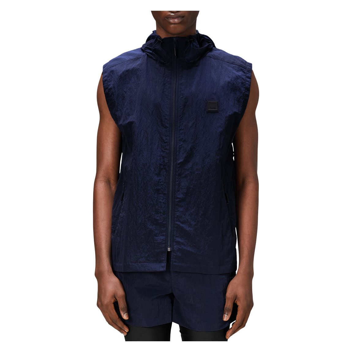 Ink Unisex Hooded Vest main product photo