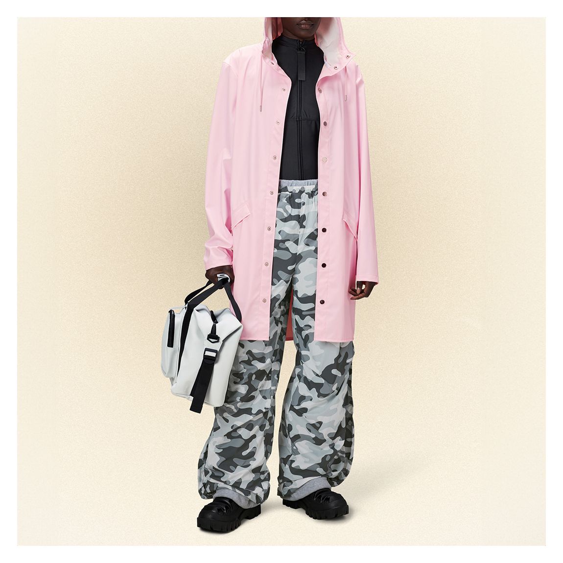 Candy Unisex Waterproof Long Jacket main product photo