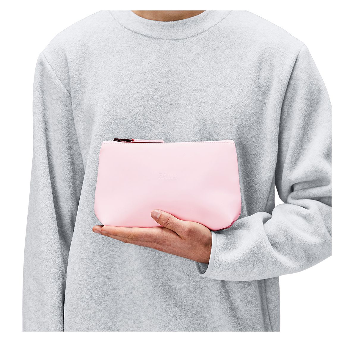 Pink Unisex Waterproof Cosmetic Bag main product photo