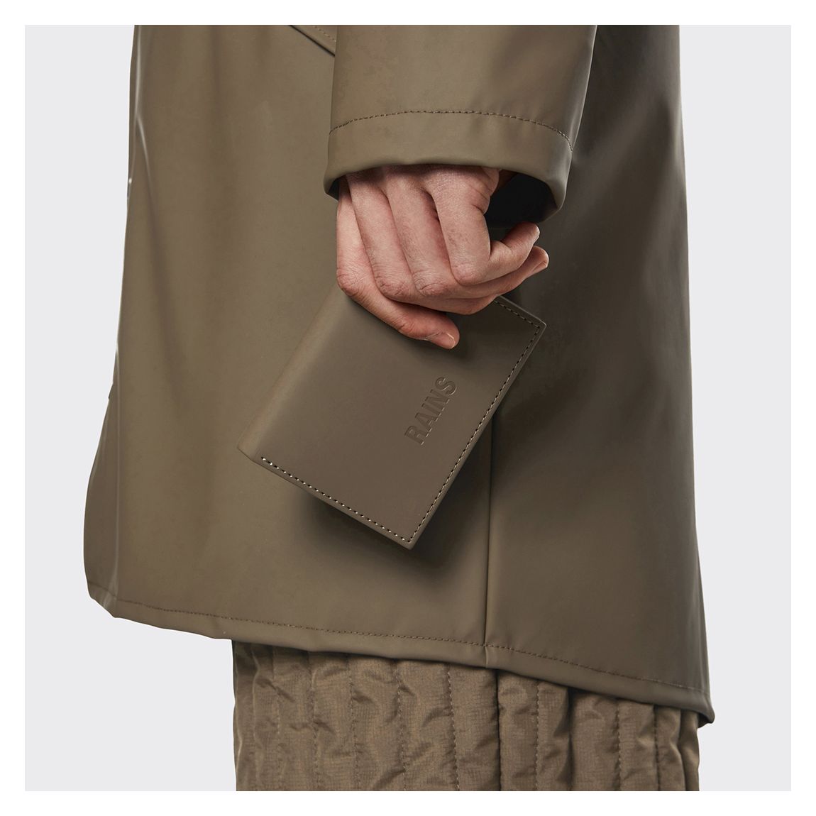 Wood Unisex Folded Wallet main product photo