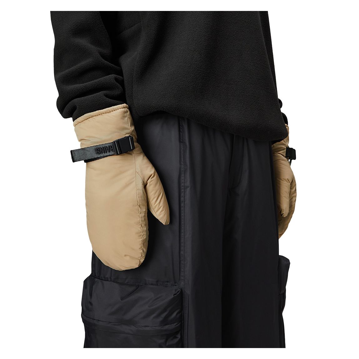 Sand Unisex Vardo Mittens main product photo