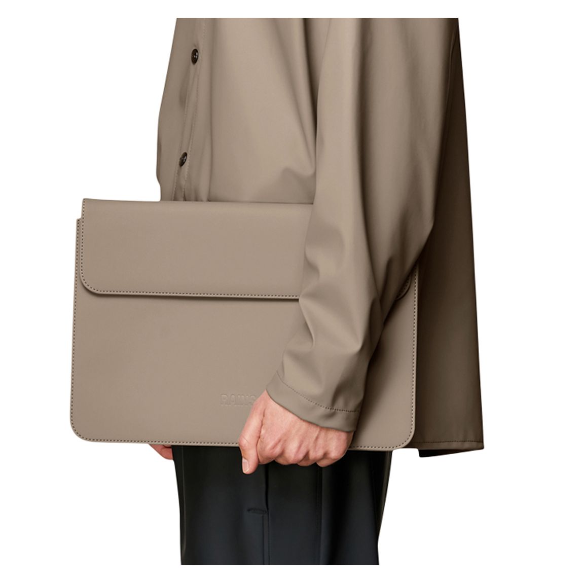 Taupe Unisex Laptop Portfolio 13"/14" main product photo