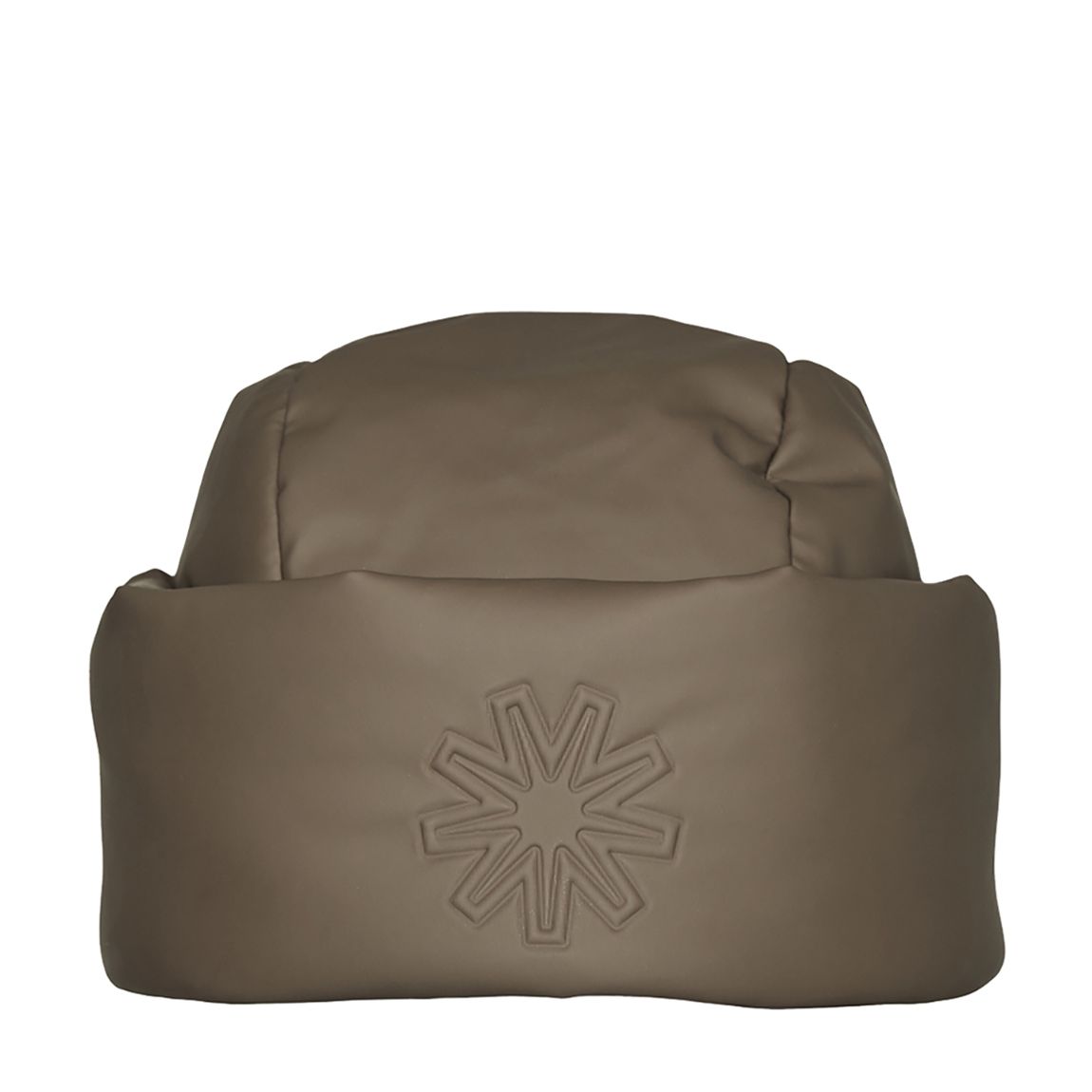 Wood Unisex Puffer Beanie main product photo