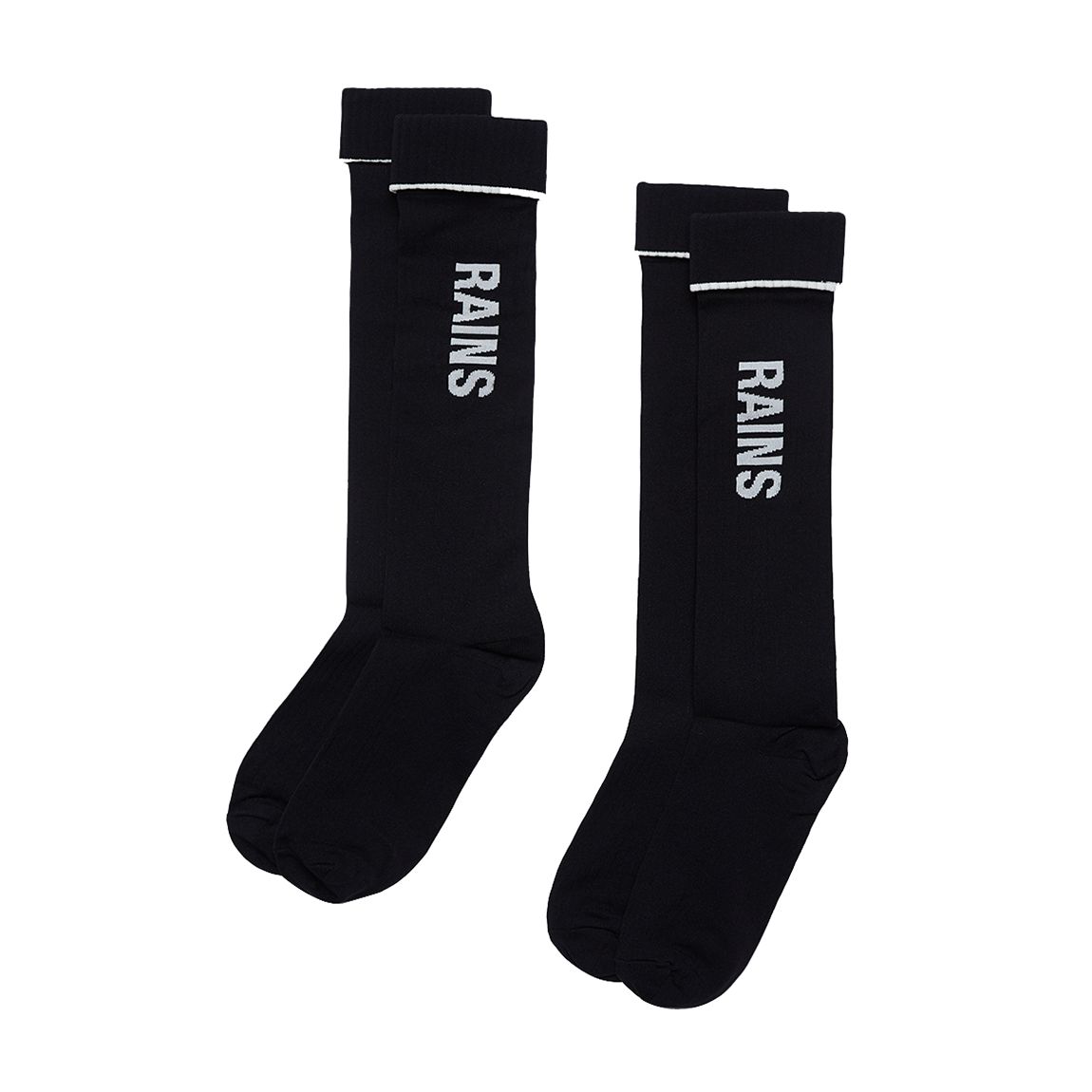 Black Unisex Logo 2 Pack Socks main product photo