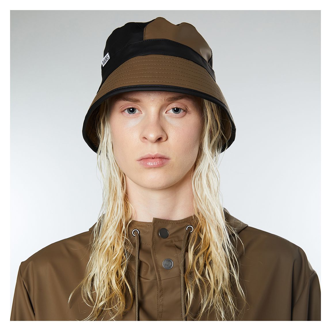 Black/Wood Unisex Bucket Hat main product photo