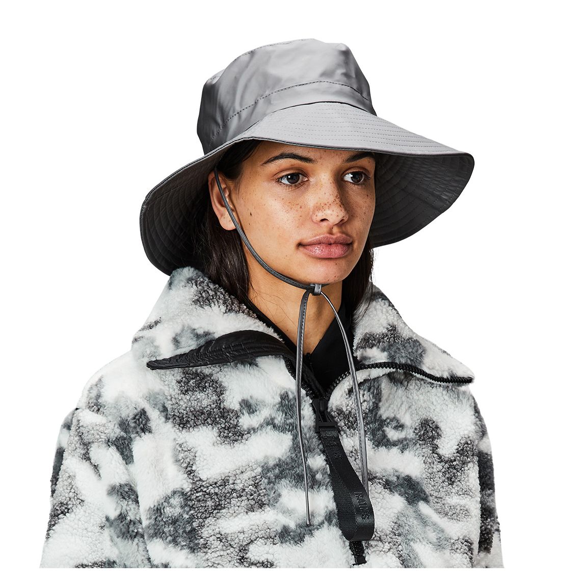 Metallic Grey Unisex Boonie Hat main product photo