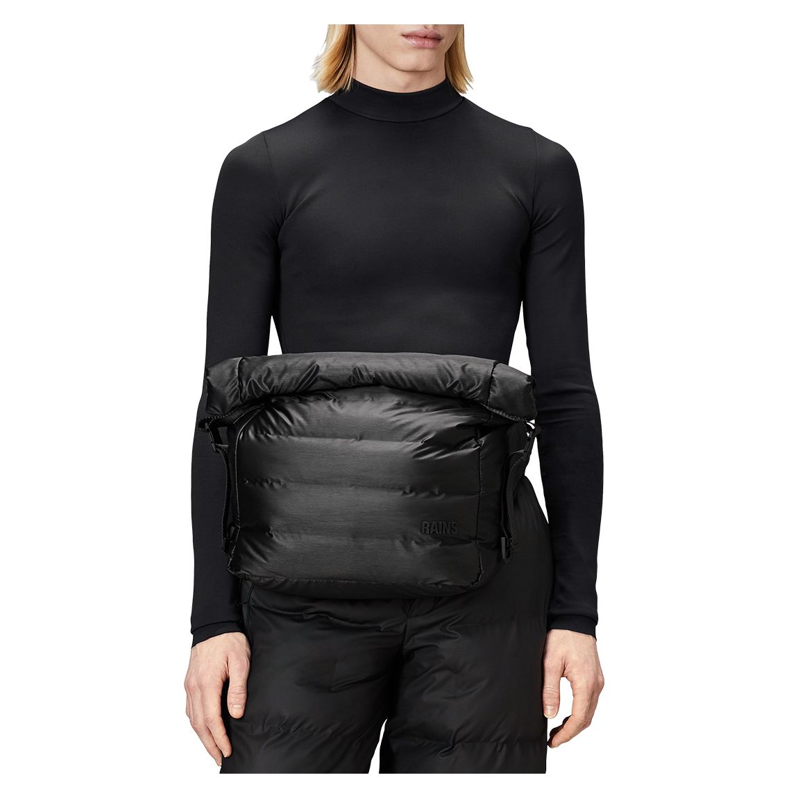 Black Unisex Waterproof Bator Puffer Bum Bag main product photo