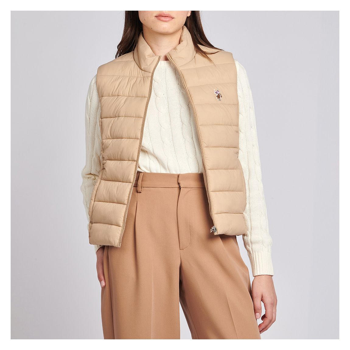 Camel Lightweight Puffer Gilet main product photo