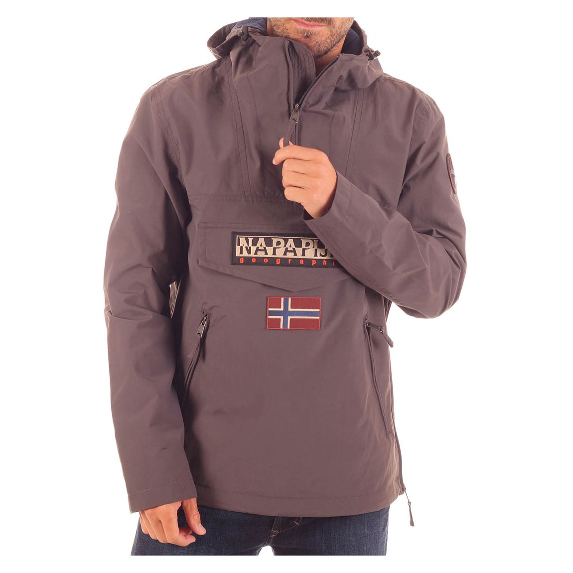 Brown Rainforest Waterproof Anorak main product photo