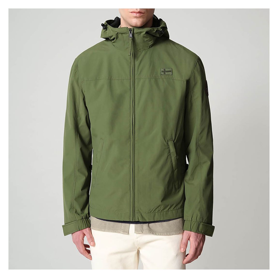 Green Shelter Hooded Jacket main product photo