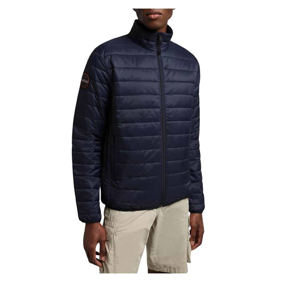 Navy Acalmar Puffer Jacket main product photo