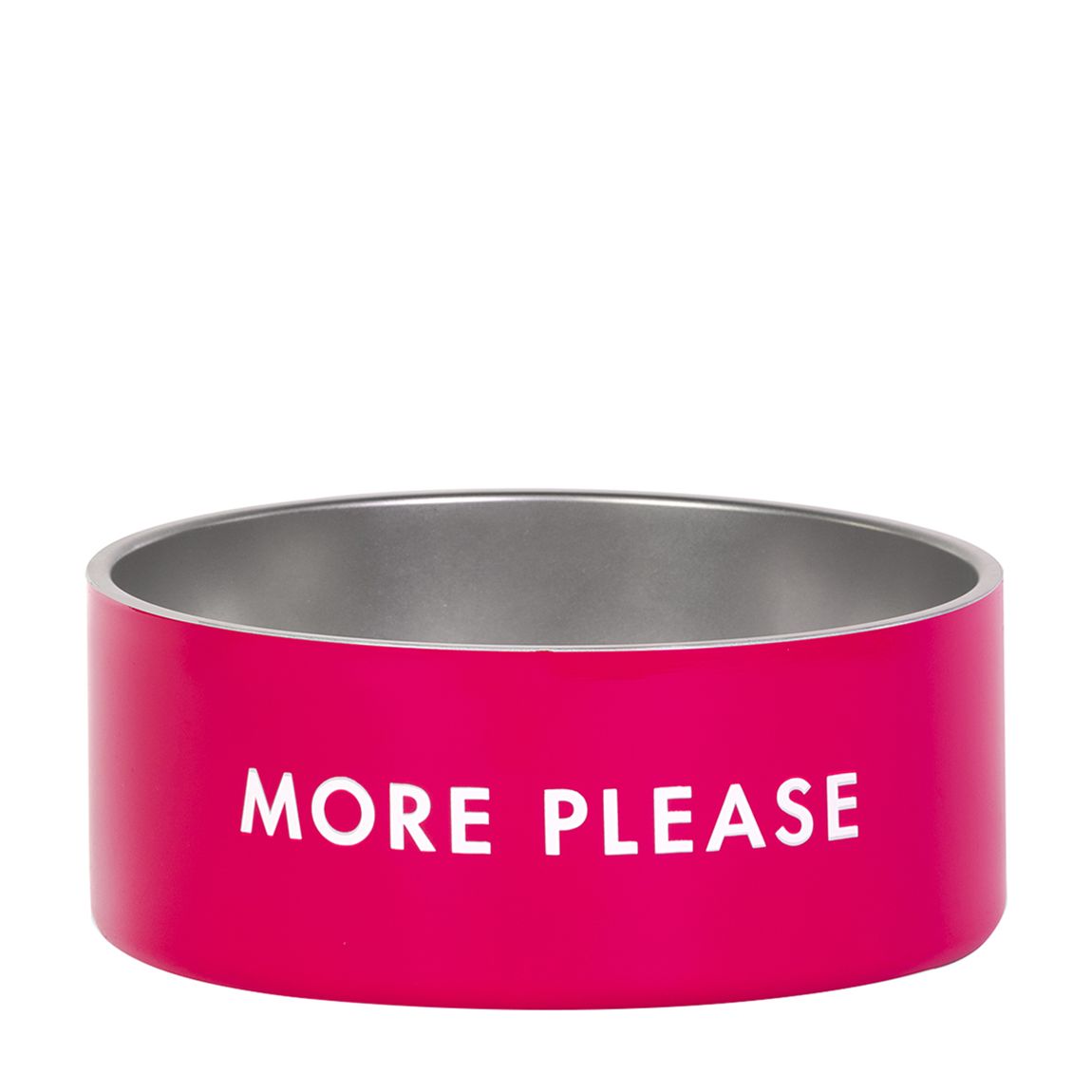 Pet Bowl (S/M), Colorblock Red/Pink (More Please) main product photo
