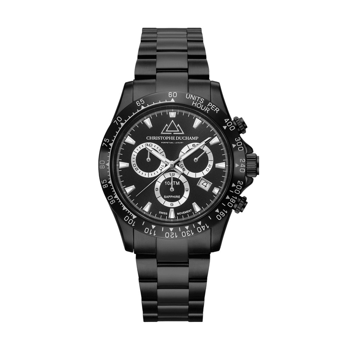 Men's Black Grand Mont Watch main product photo