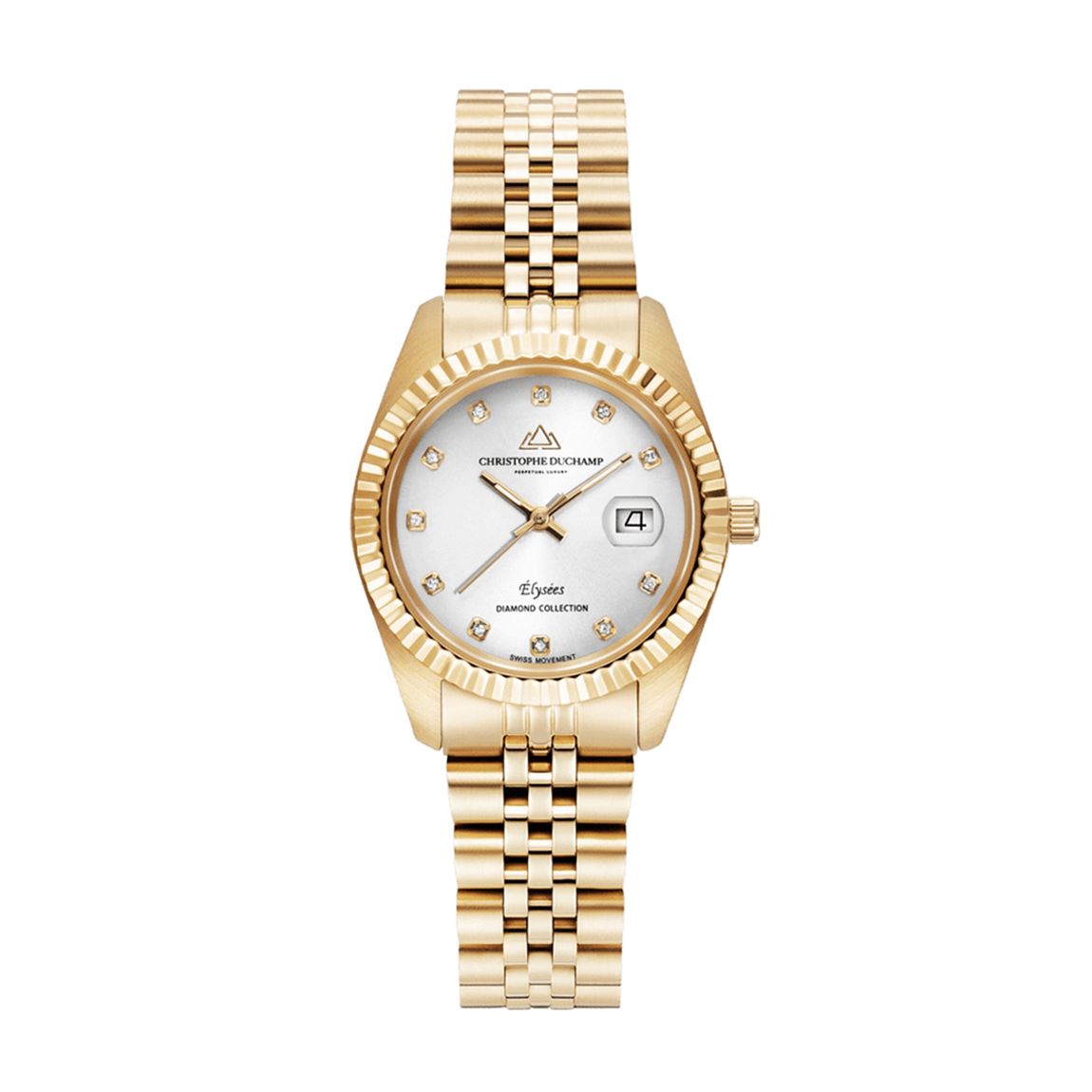 Women's Gold Elysees Watch main product photo