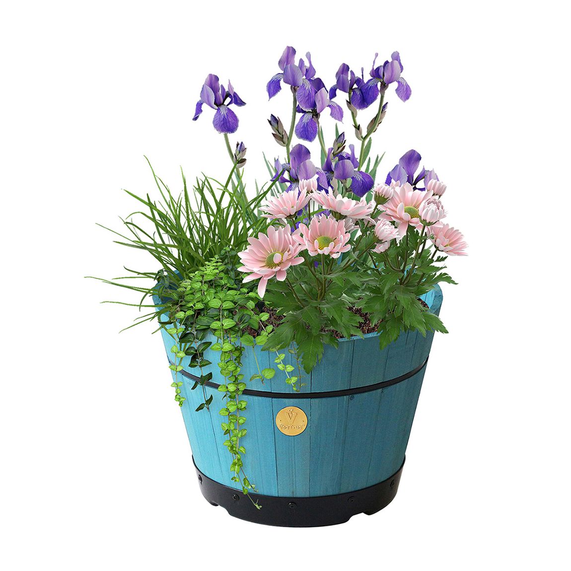 Build A Barrel by VegTrug, Small 37cm, Powder Blue main product photo