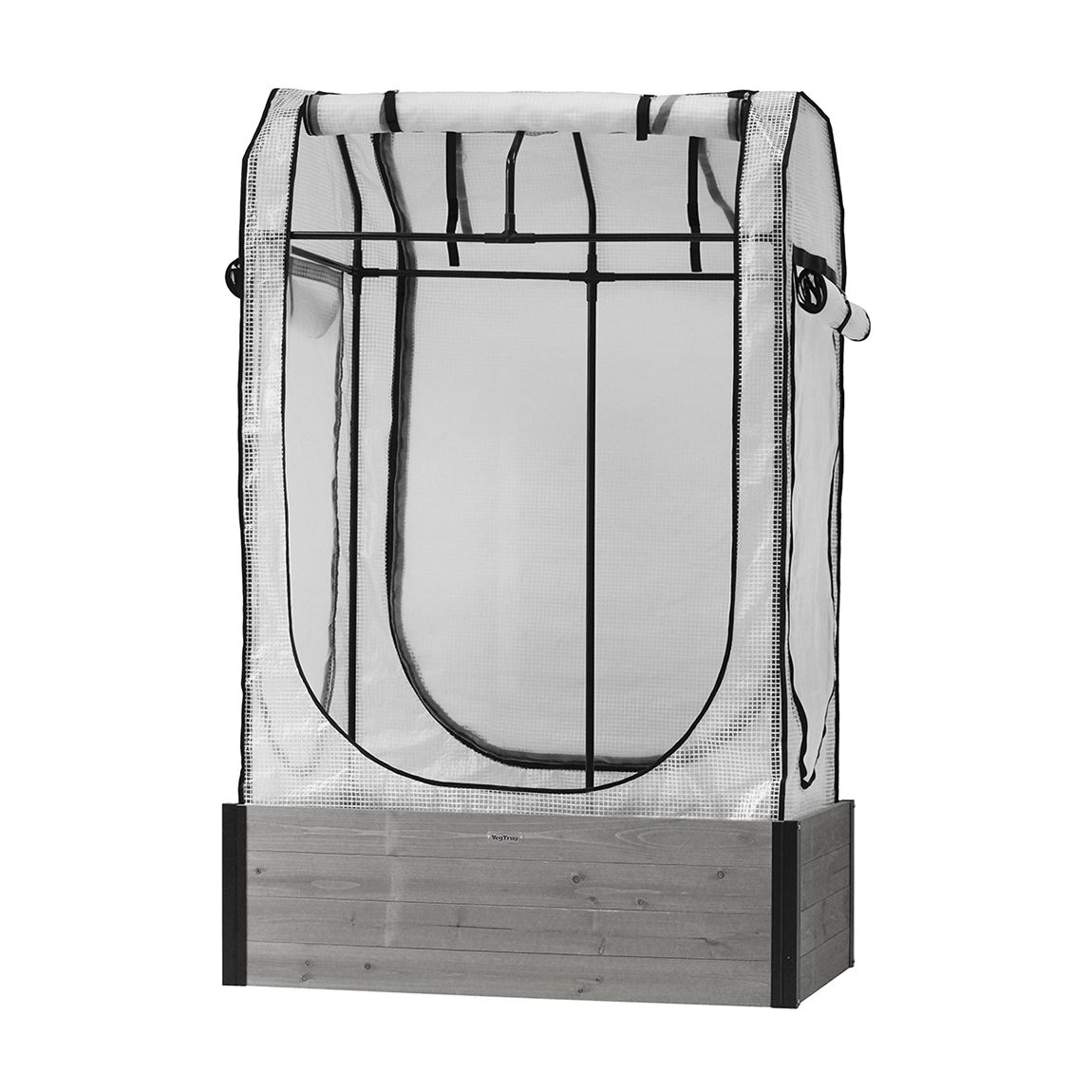 Raised Bed Grow Kit Large, Grey Wash main product photo