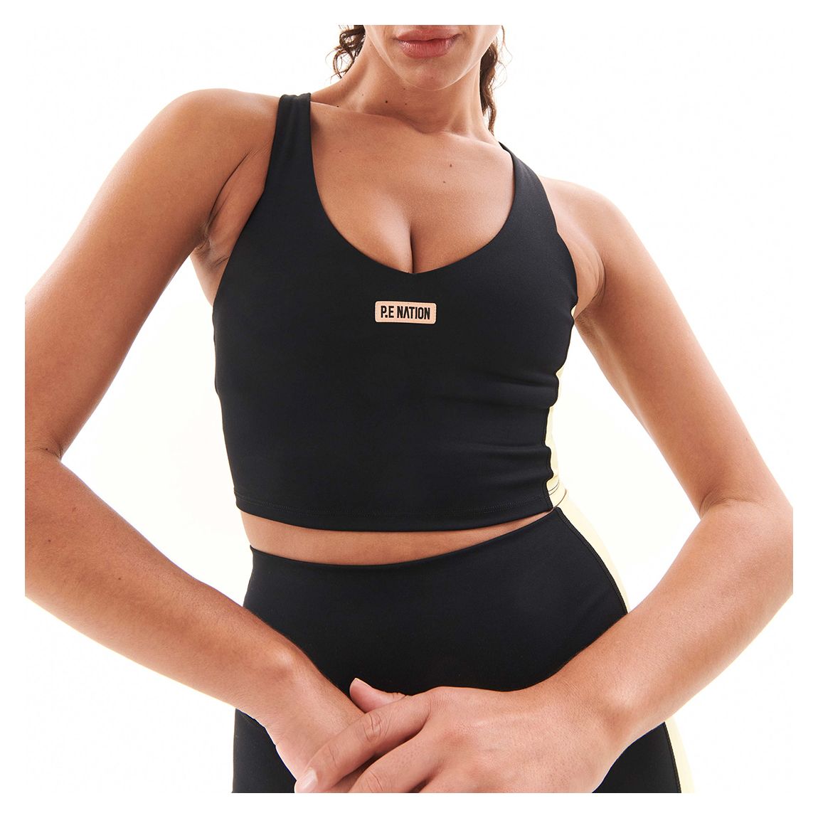 Black Dedication Sports Bra main product photo