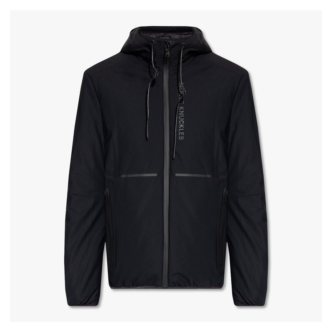 Black Grayton Zip Cotton Jacket main product photo
