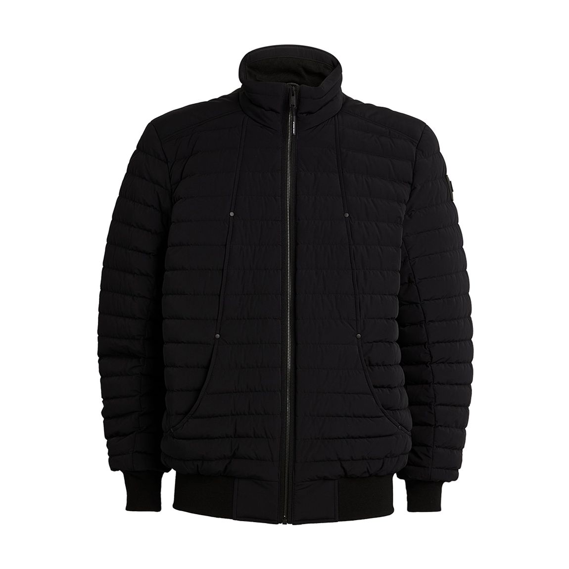 Black Keap Cotton Bomber Jacket main product photo