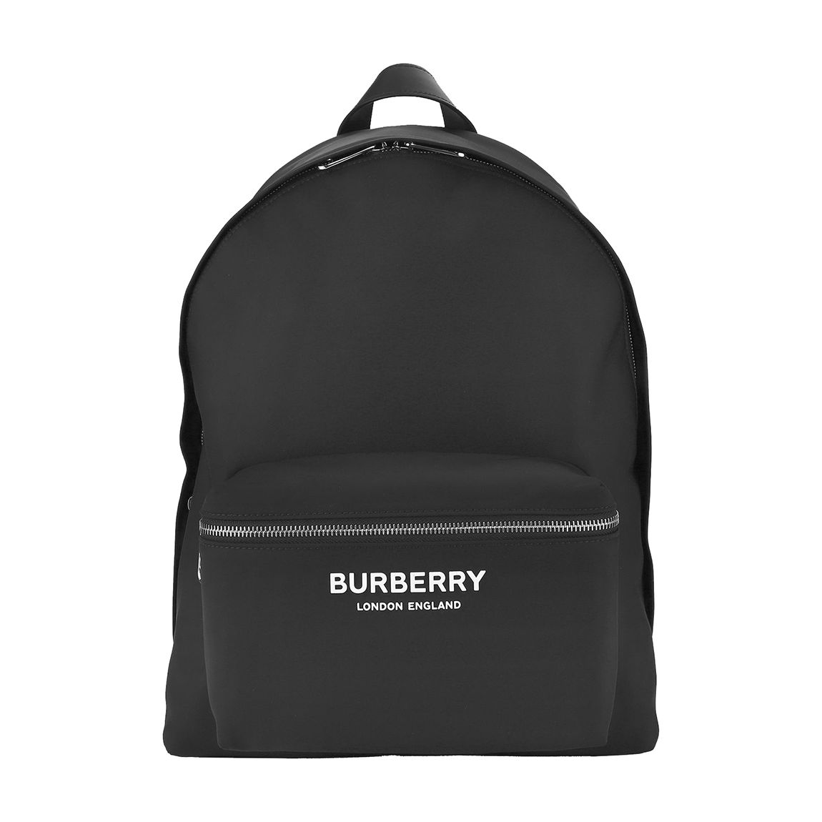 Men's Burberry Black Econyl And Leather Backpack main product photo