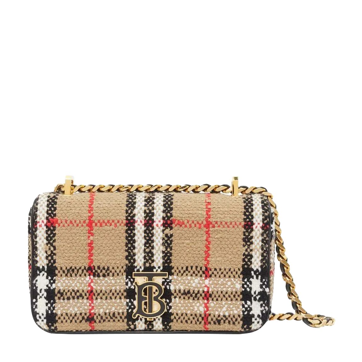 Women's Beige Burberry Lola Crossbody Bag main product photo