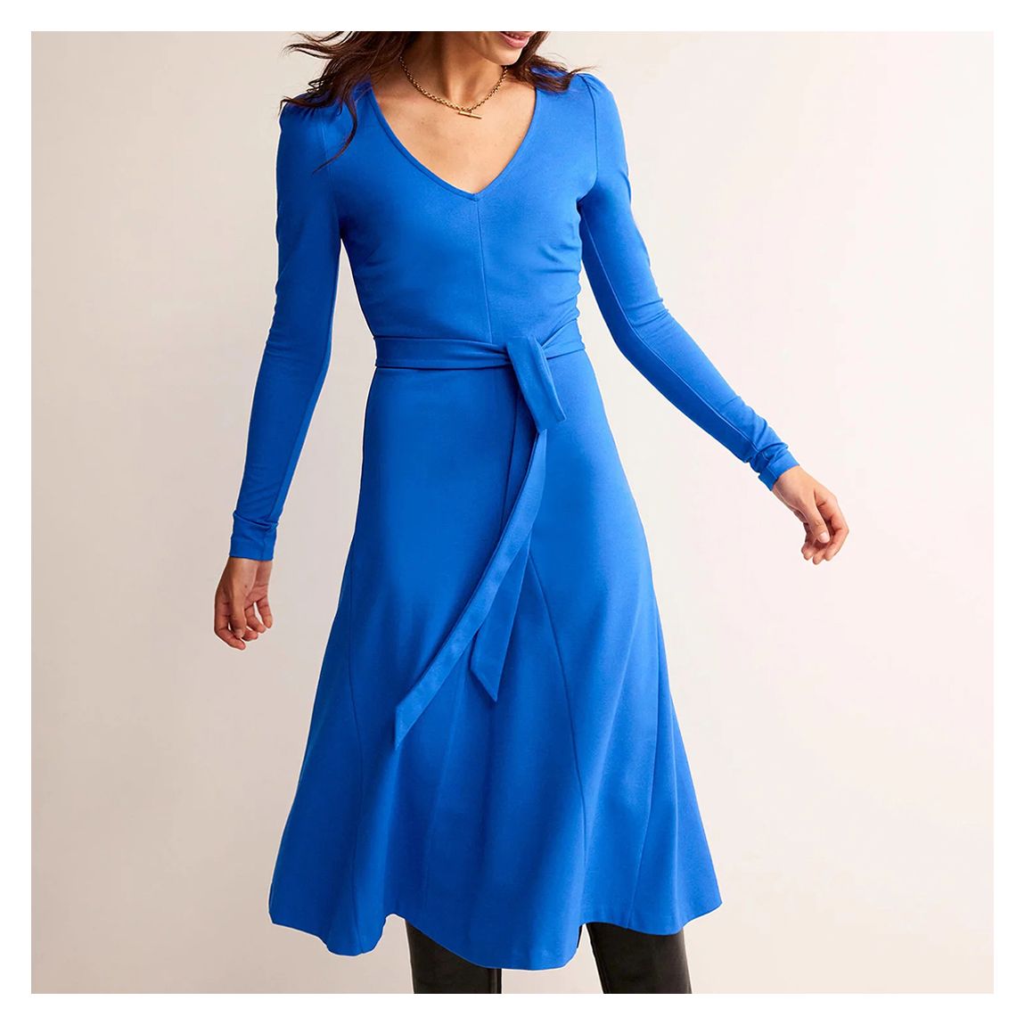 Blue Bella Ponte Midi Dress main product photo