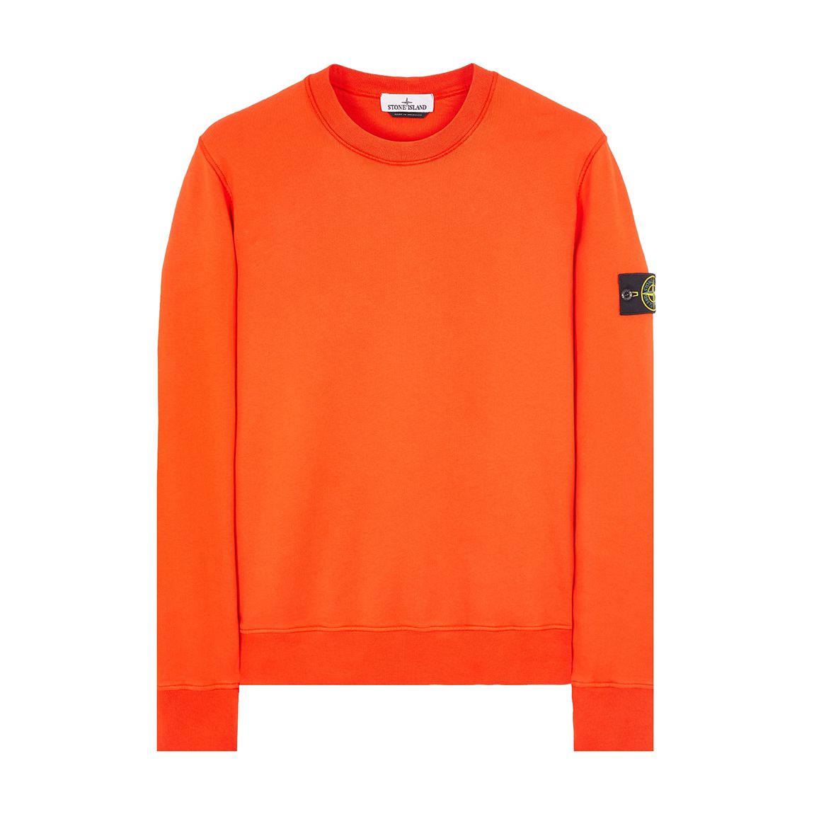 Orange Cotton Fleece Sweatshirt main product photo