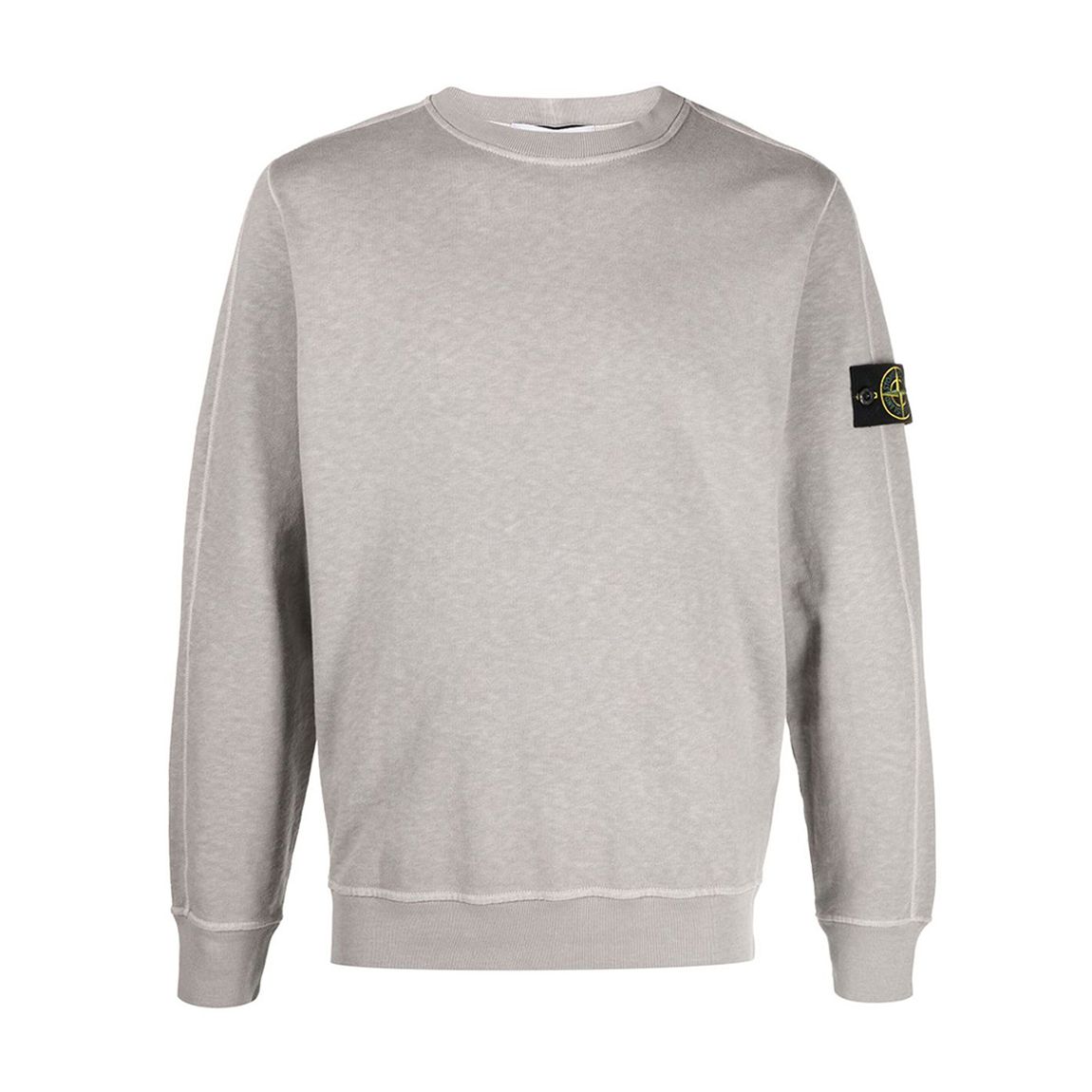 Grey Garment Dyed Cotton Sweatshirt main product photo