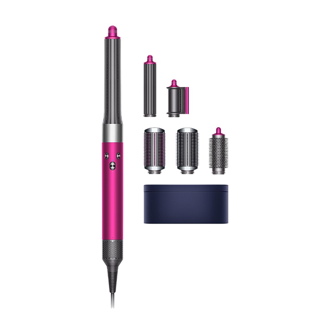 SAVE £121 Dyson Airwrap Long Multi-Styler (Fuchsia & Nickel) HS05 main product photo