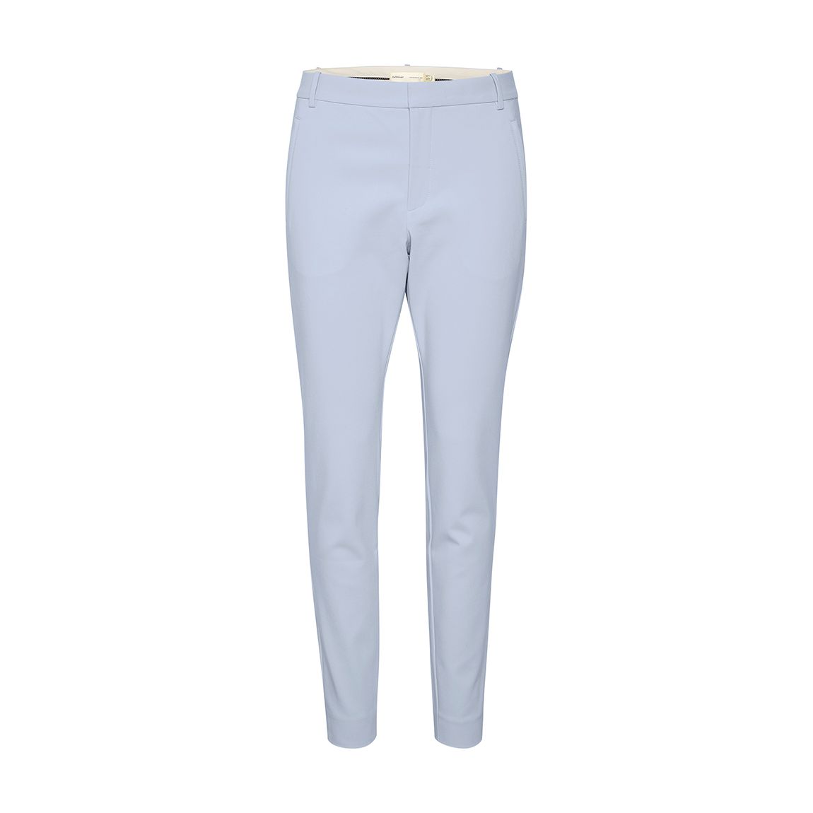 Pale Blue Straight Trousers main product photo