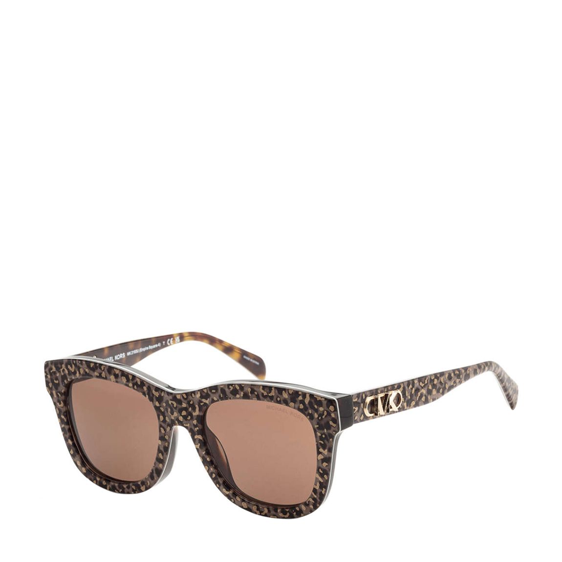 Women's Brown Michael Kors Sunglasses 52mm main product photo