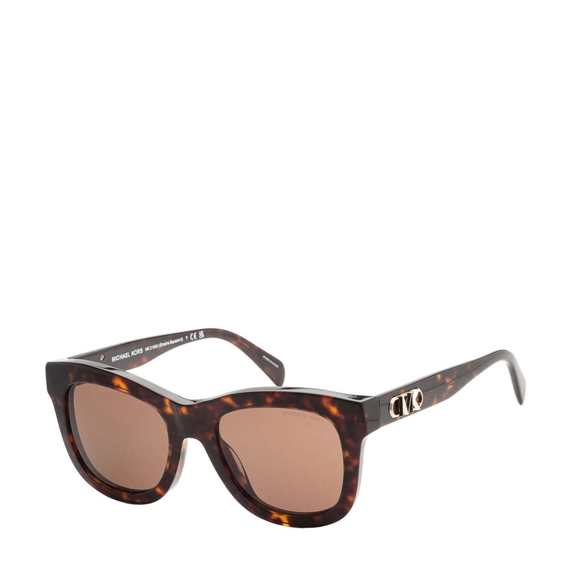 Women's Brown Michael Kors Sunglasses 52mm main product photo