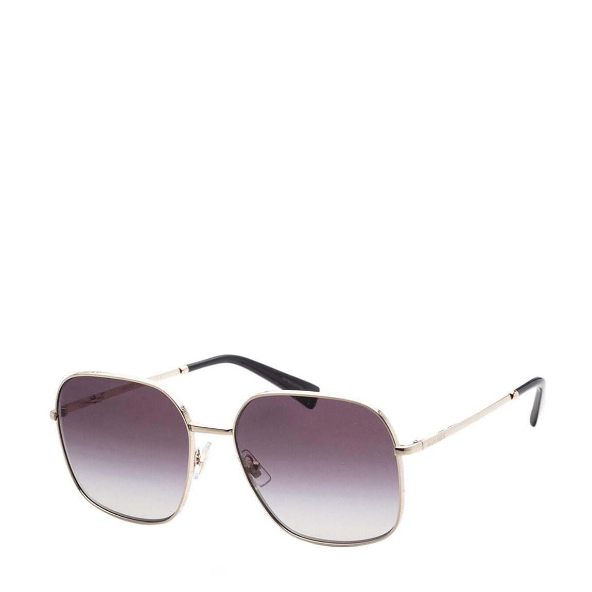 Women's Gold Miu Miu Sunglasses 55mm main product photo