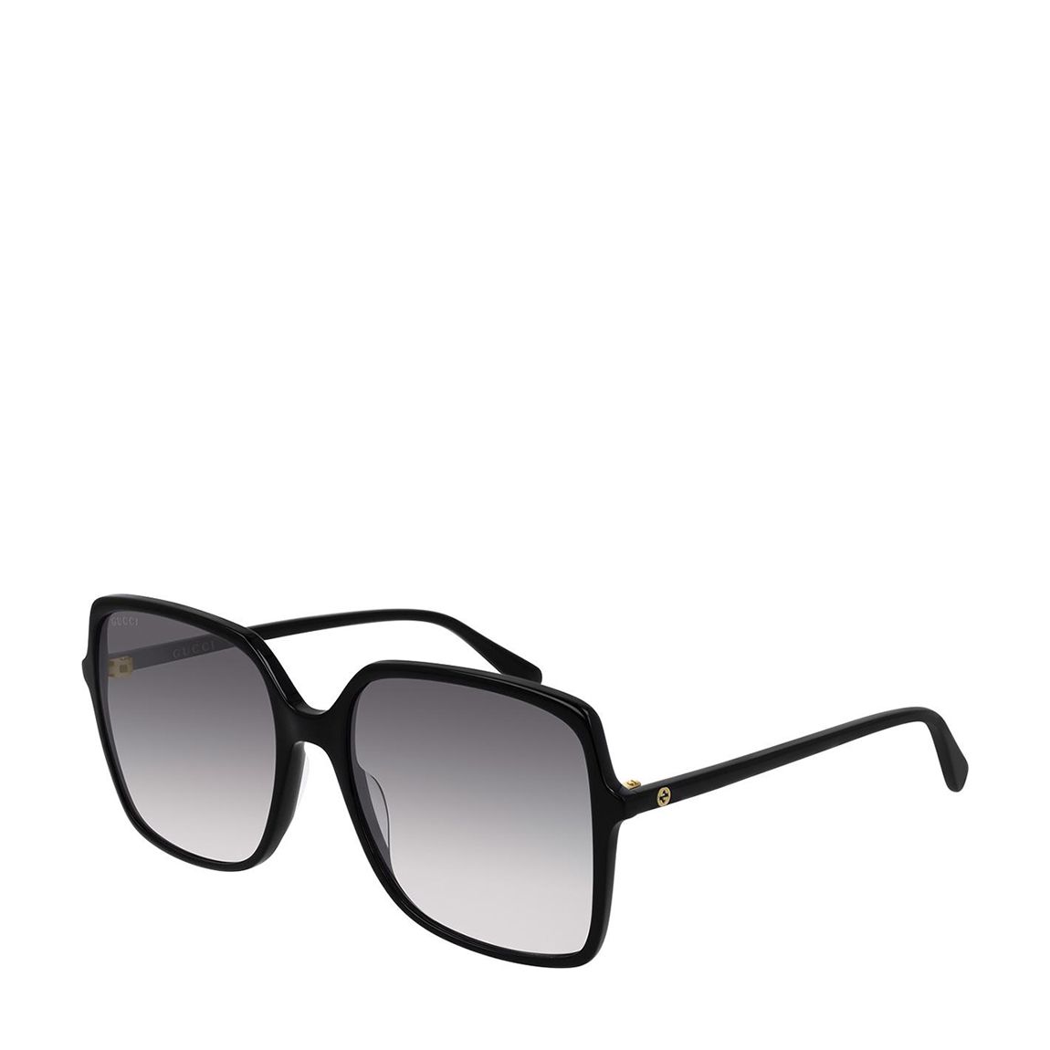 Women's Black Gucci Sunglasses 57mm main product photo