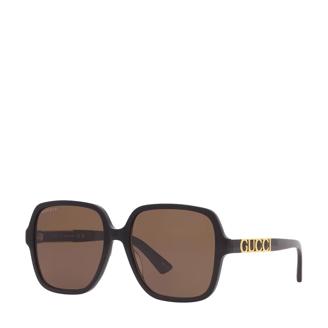 Women's Brown Gucci Sunglasses 58mm main product photo