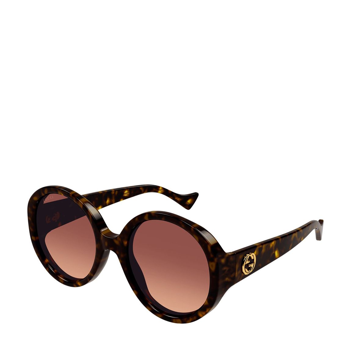 Women's Dark Havana Gucci Sunglasses 56mm main product photo