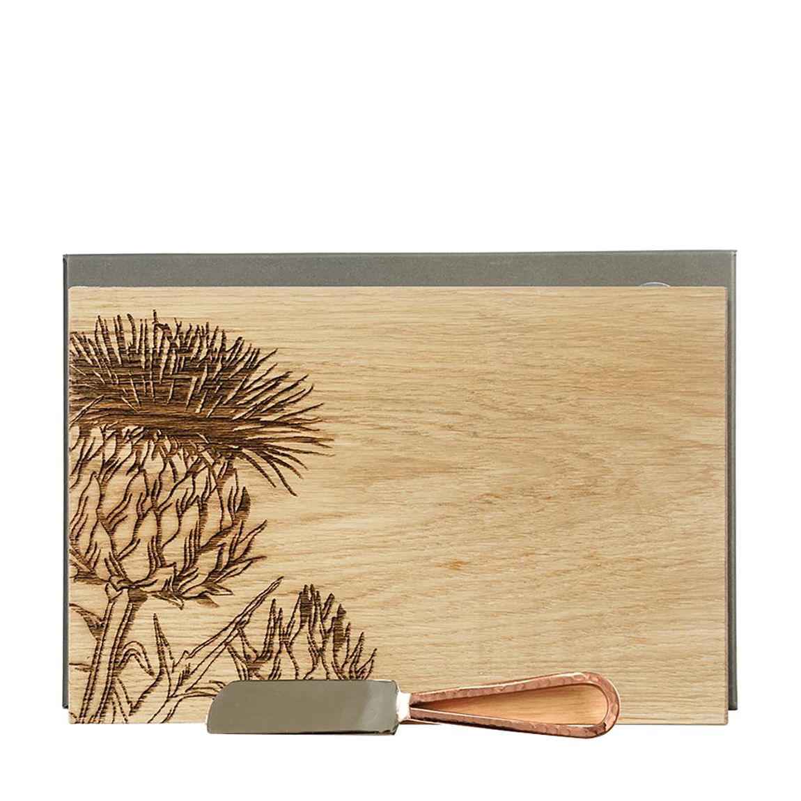 Thistle Oak Cheese Board & Knife Set main product photo