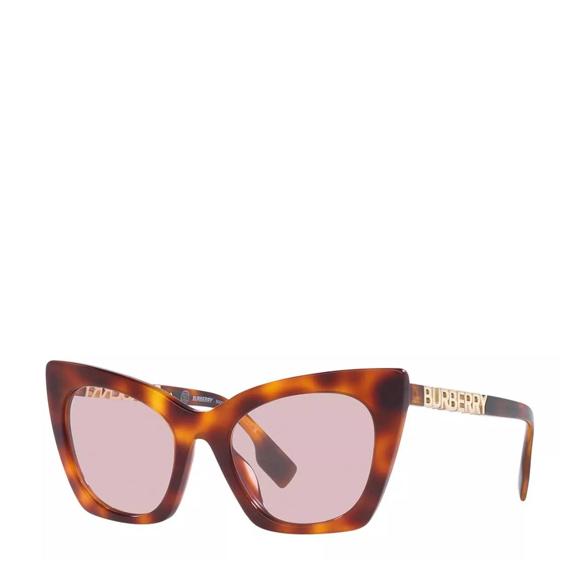 Women's Brown Burberry Sunglasses 52mm main product photo