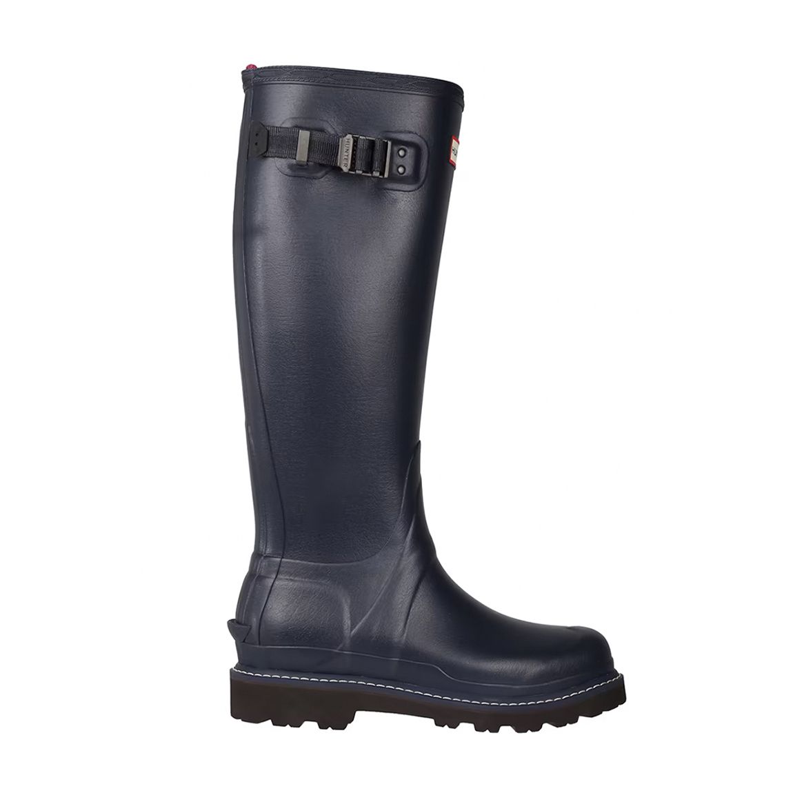 Women's Navy Balmoral Tall Boot main product photo