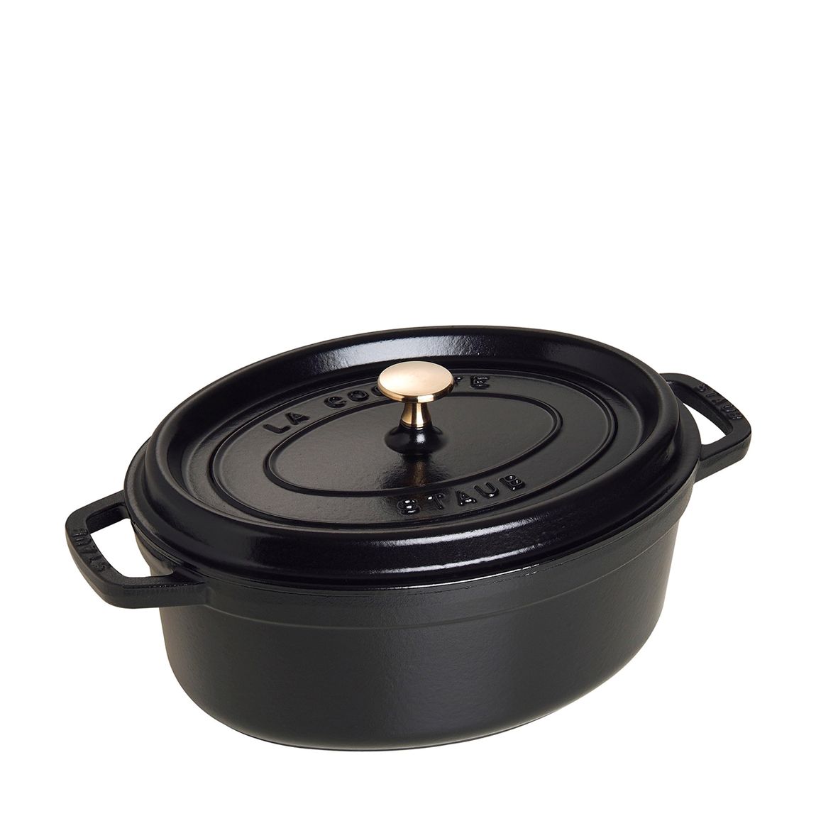 Black Oval Cast Iron Cocotte, 29cm main product photo