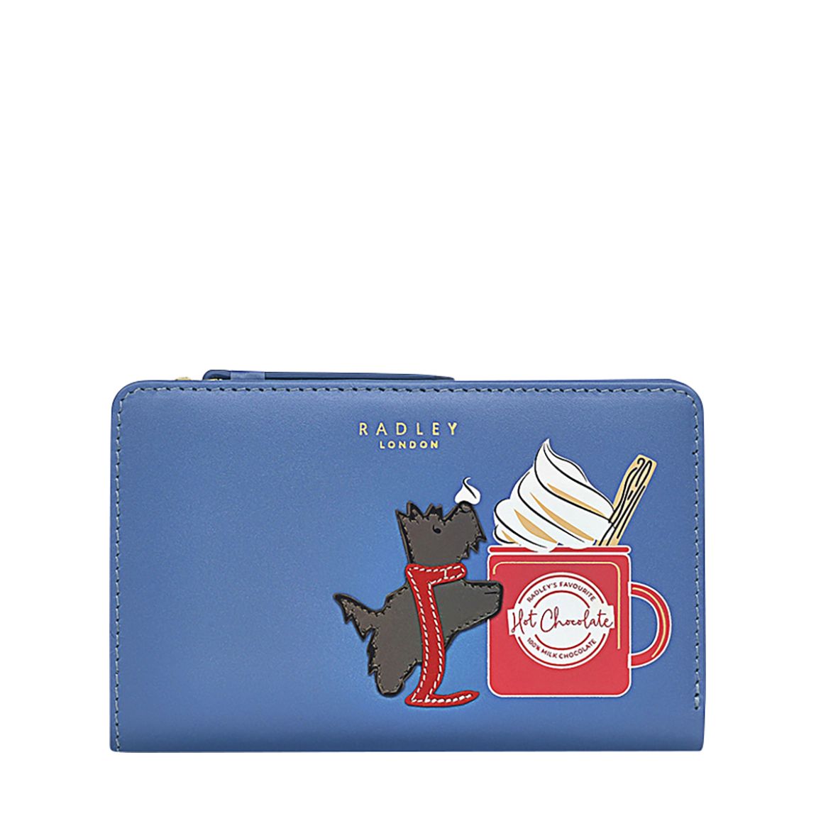 Mid Blue Medium Bifold Purse main product photo