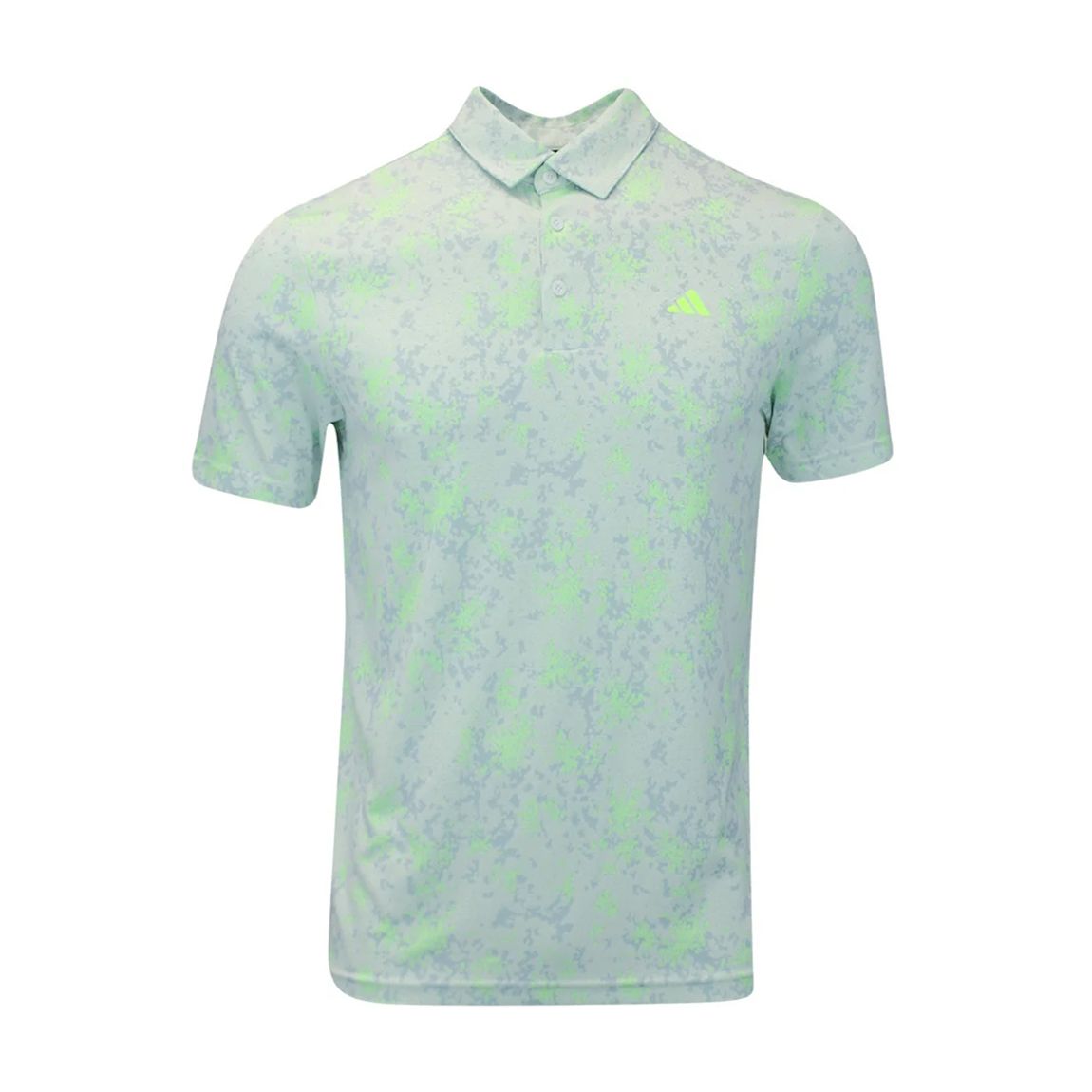 Green Adidas Burst Jacquard Polo main product photo